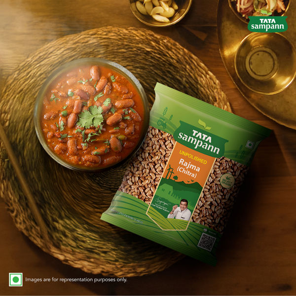 Tata Sampann Unpolished Rajma | Chitra 500 g Combo