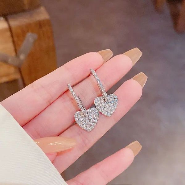 Estailo Fashion Women's Jewellery Earrings Silver One Size| E0003092