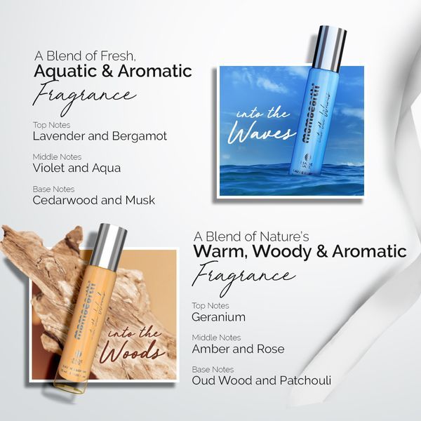 Mamaearth Set Of 2 Travel-Friendly Pack Premium & Long-Lasting Fragrances Eau De Parfum For Men