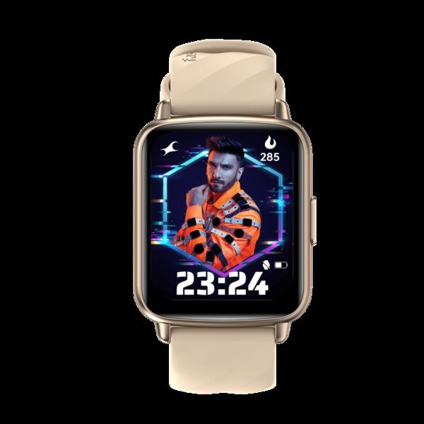 Fastrack Volt S1 1.8 inch UltraVU display, Bluetooth Calling, Smartwatch (Beige)