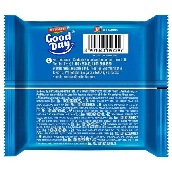 Britannia Good Day Butter Cookies Family Pack