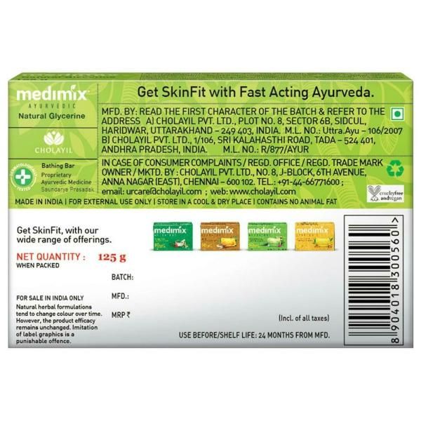 Medimix Ntrl Glycerine Ayrvdc Soap