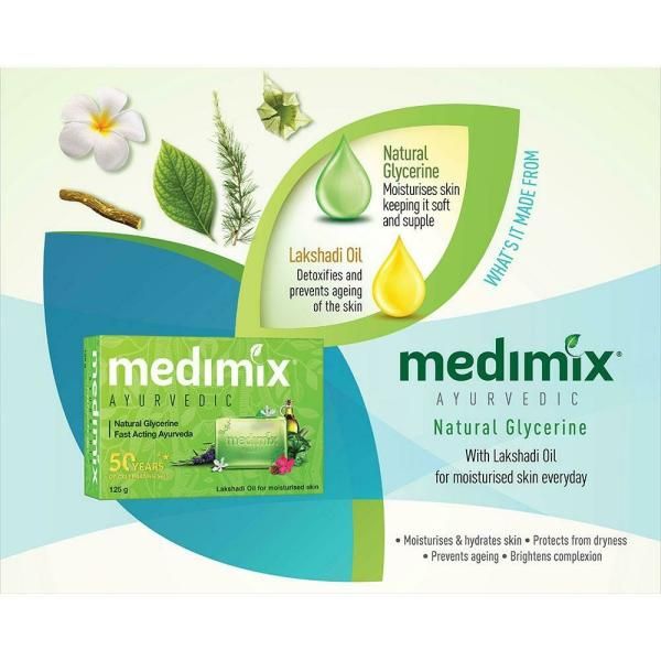 Medimix Ntrl Glycerine Ayrvdc Soap