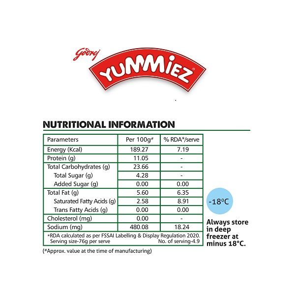 Godrej yummiez Millet Patty