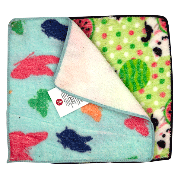 Elegant Weavers EW Multicolored Face Towel - Set of 2