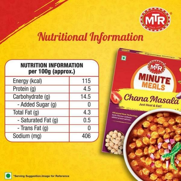 MTR Ready to Eat Chana Masala