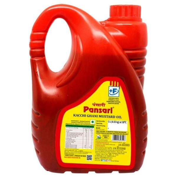 Pansari Kacchi Ghani Mustard Oil | Can