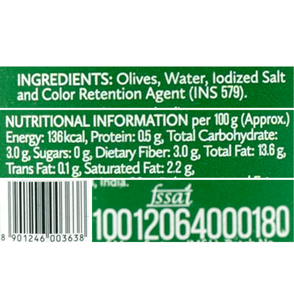 Del Monte Black Olives