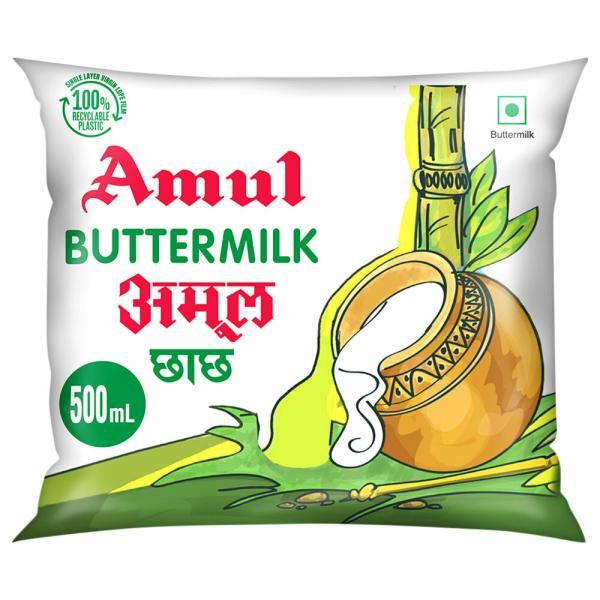 Amul Probiotic Buttermilk 500 ml Combo