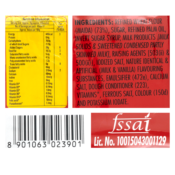 Britannia Marie Gold Biscuits Packet