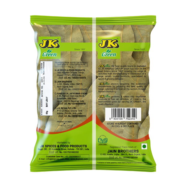 Jk Green Bay Leaf (Tej Patta)