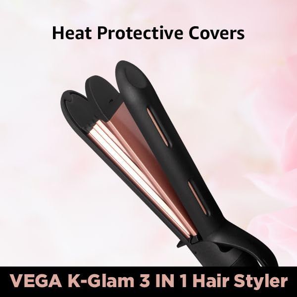 VEGA K Glam VHSCC 04 Hair Styler - 3 in 1 Hair Styler