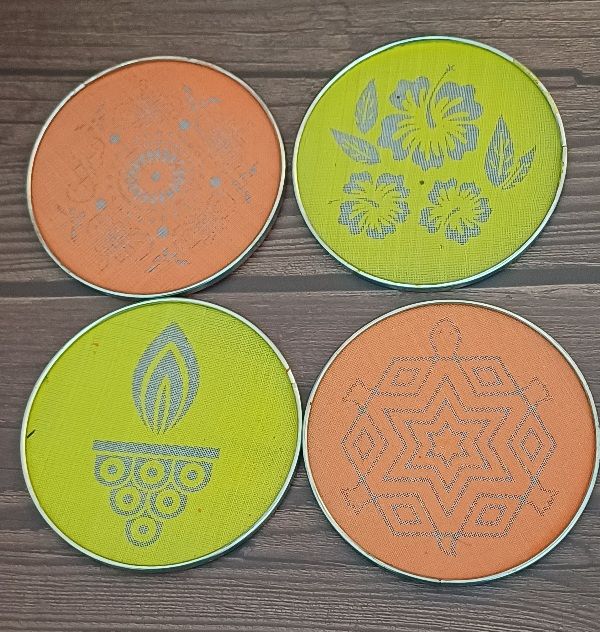 Gullak Jali Stencil 4 inch | Assorted Design