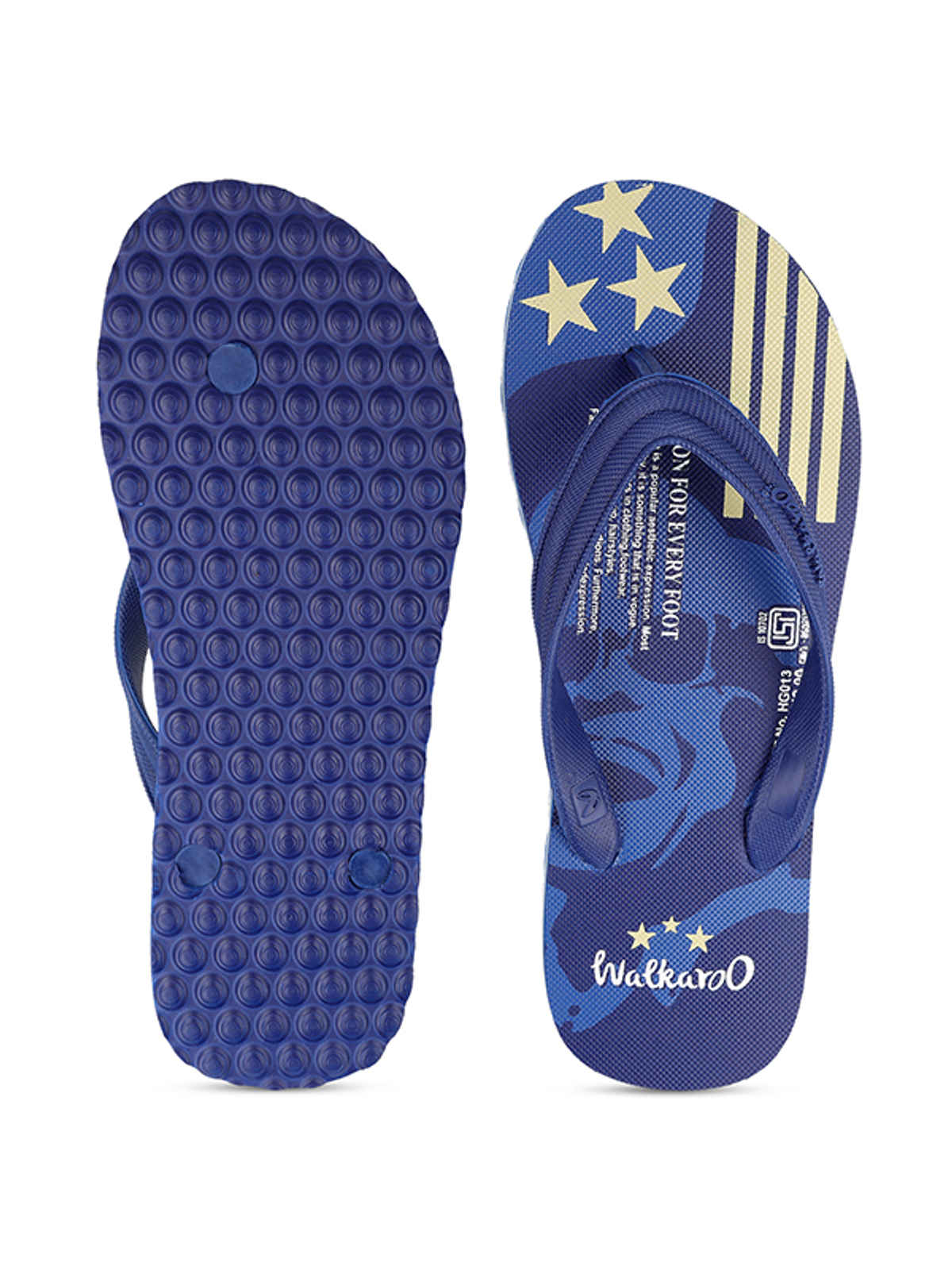 Walkaroo Men's Dailywear Hawai | HL013 Navy Blue | UK 9