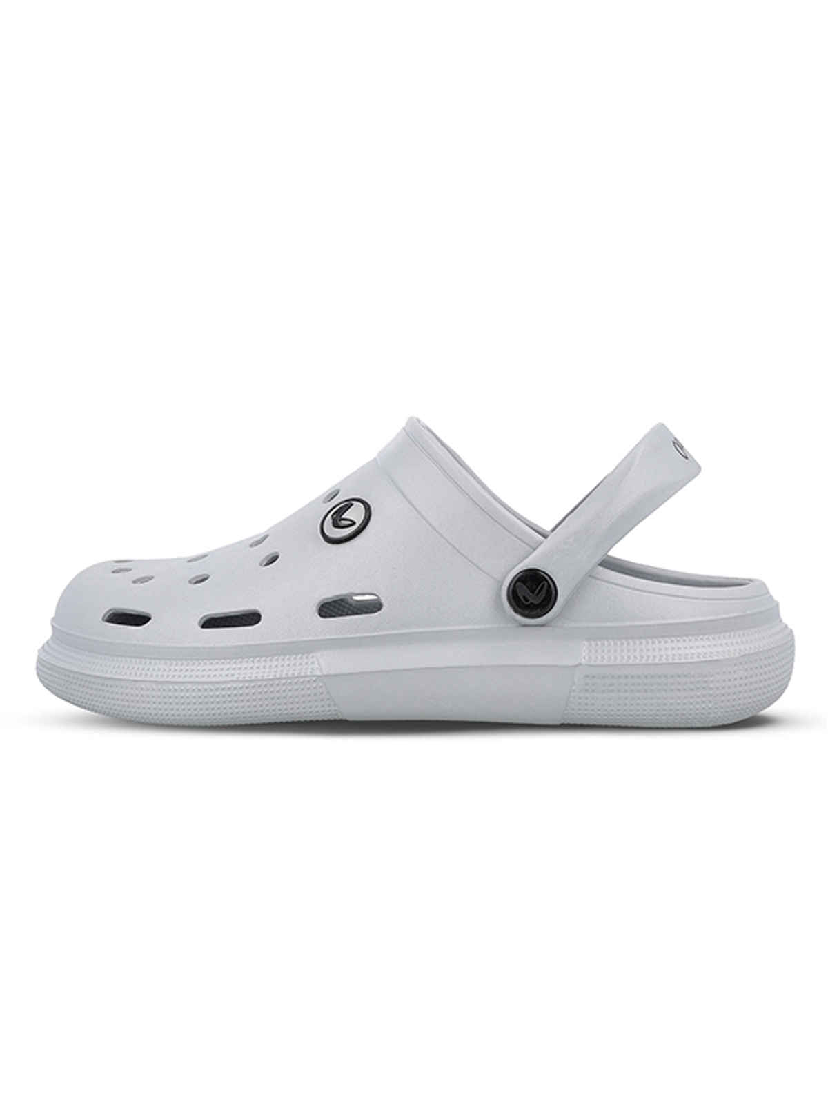 Walkaroo Men's Clogs - WC4843 Light Grey UK6