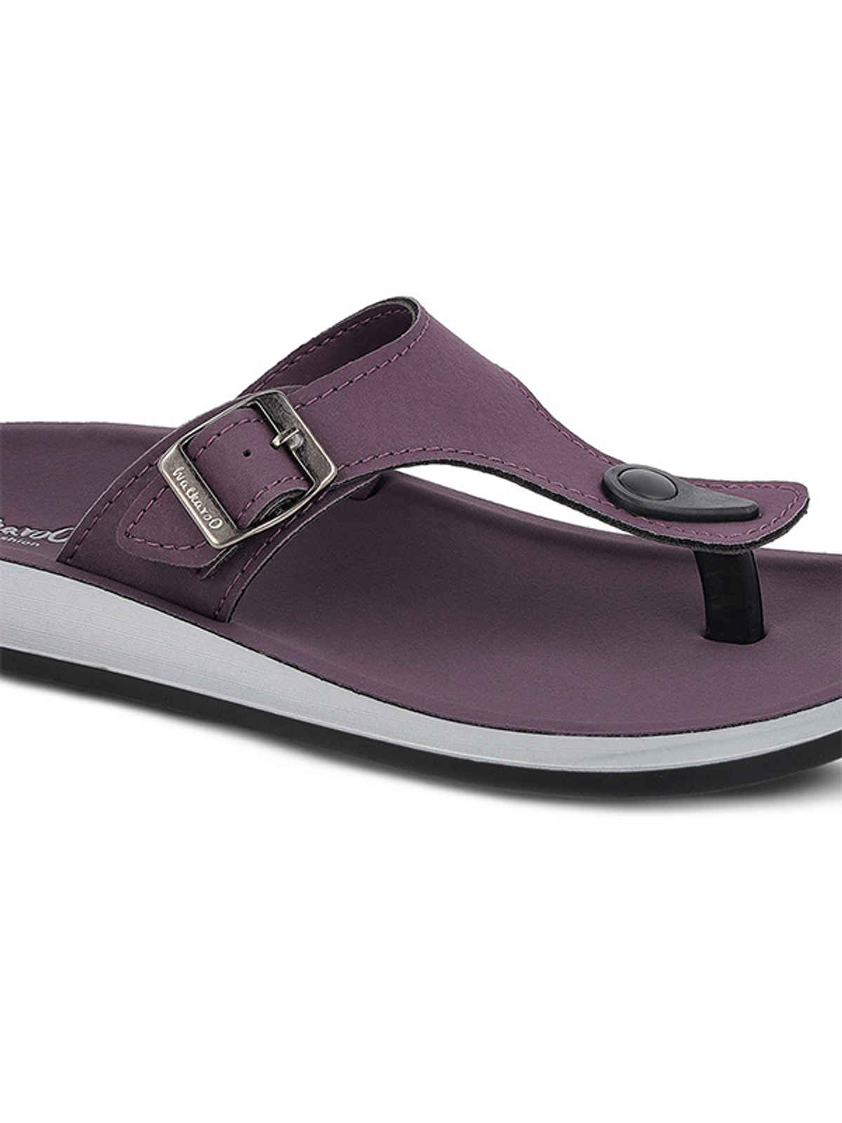 Walkaroo Women's Daily Wear Sandals - WE2349 Purple UK5