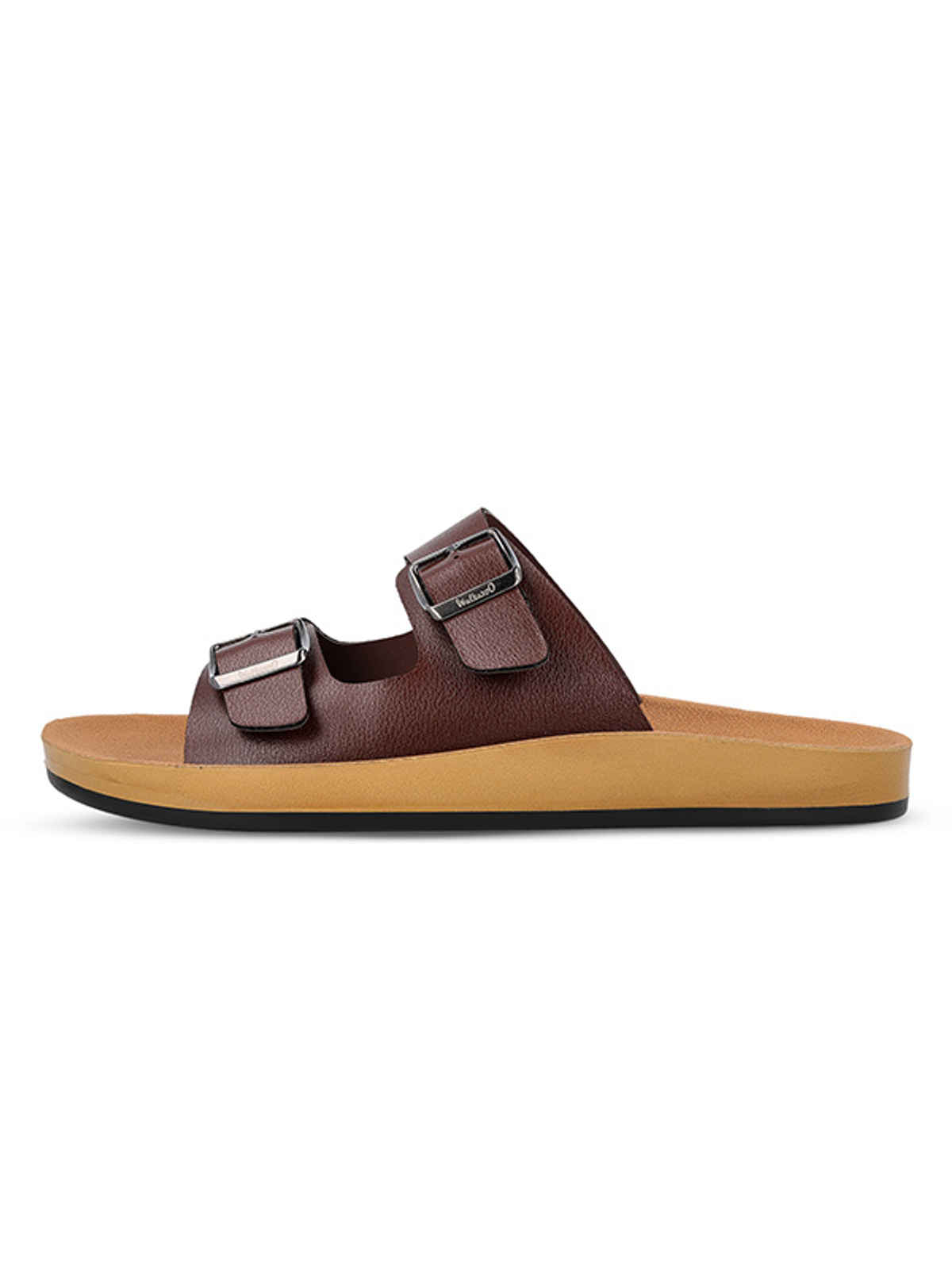 Walkaroo Men's Daily Wear Sandals - WE1333 Brown UK10