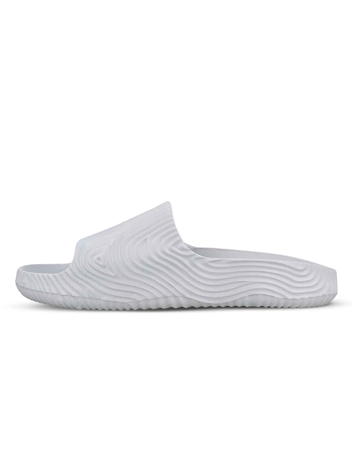 Walkaroo Men's Flip Flop Sliders | WC8769 Light Grey | UK 8