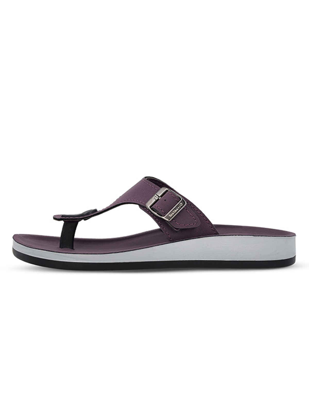 Walkaroo Women's Daily Wear Sandals - WE2349 Purple UK5
