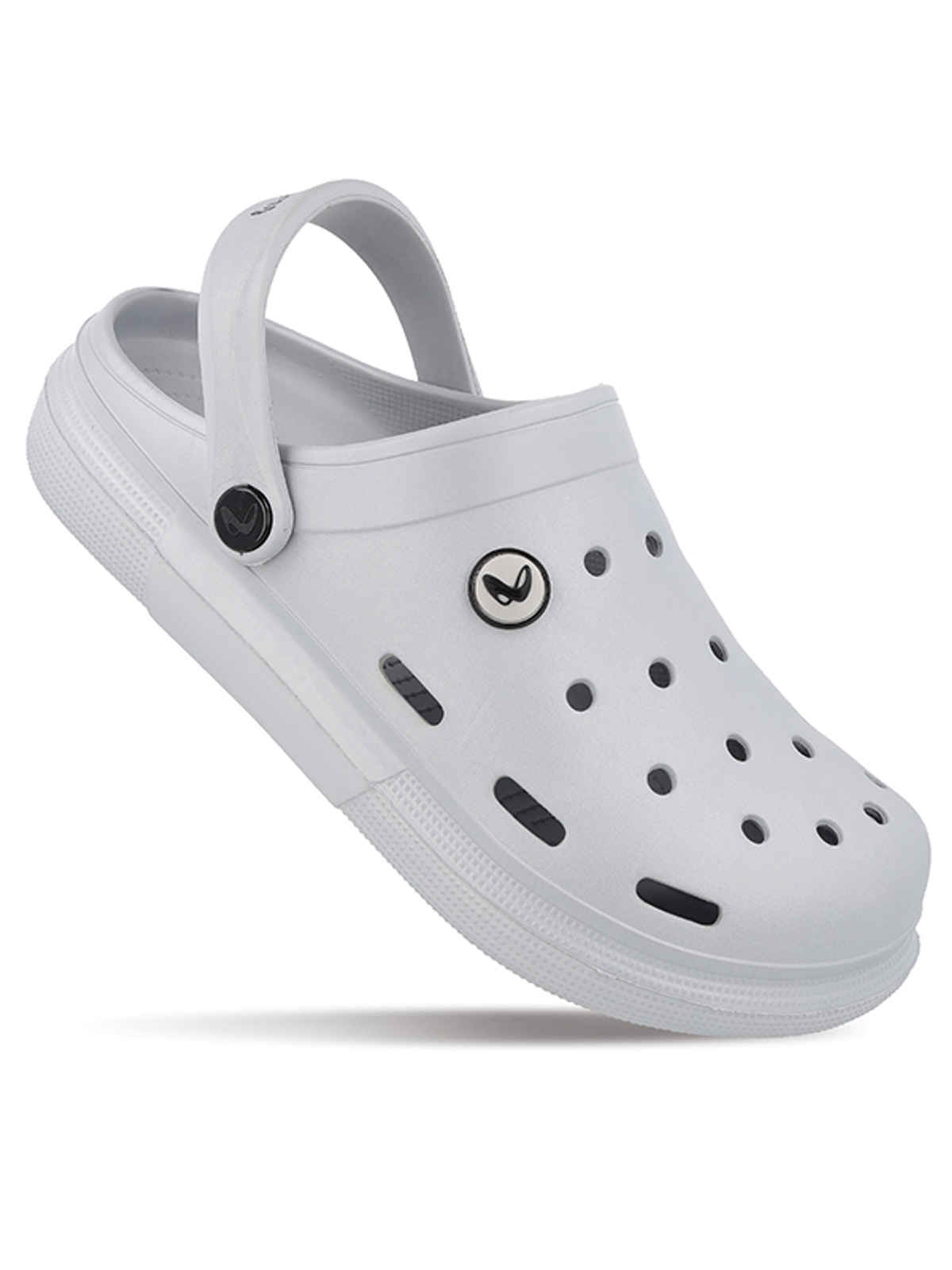 Walkaroo Men's Clogs - WC4843 Light Grey UK10