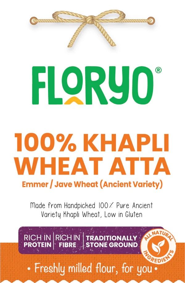 Floryo Freshly Milled Khapli Wheat Atta