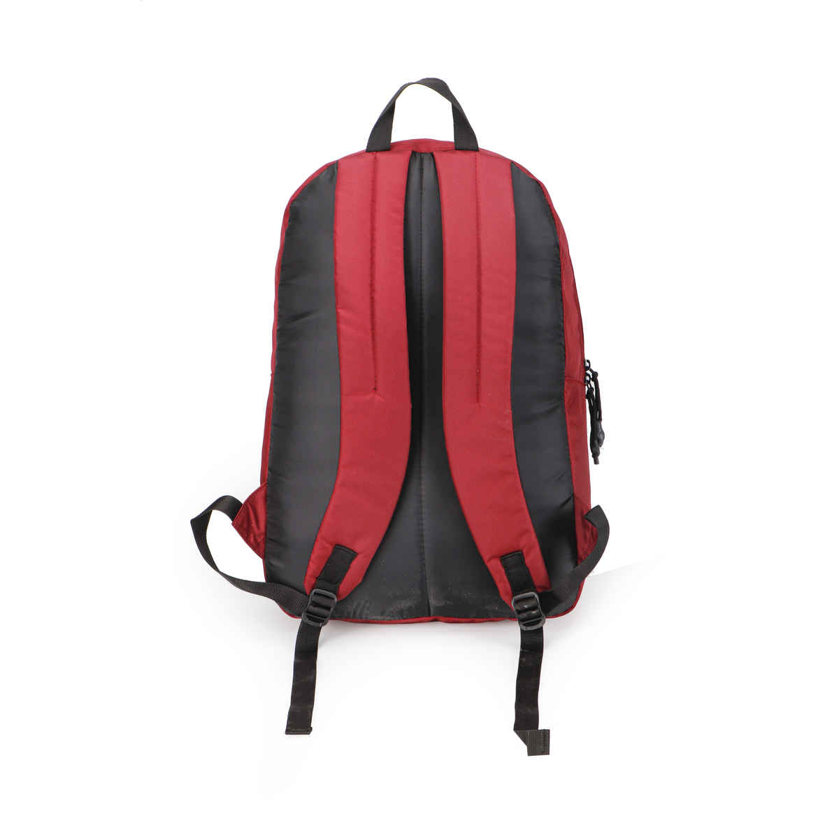 Police Unisex Brand Logo Nylon 15.6 L Laptop Backpack | Red - 15.6 Inches