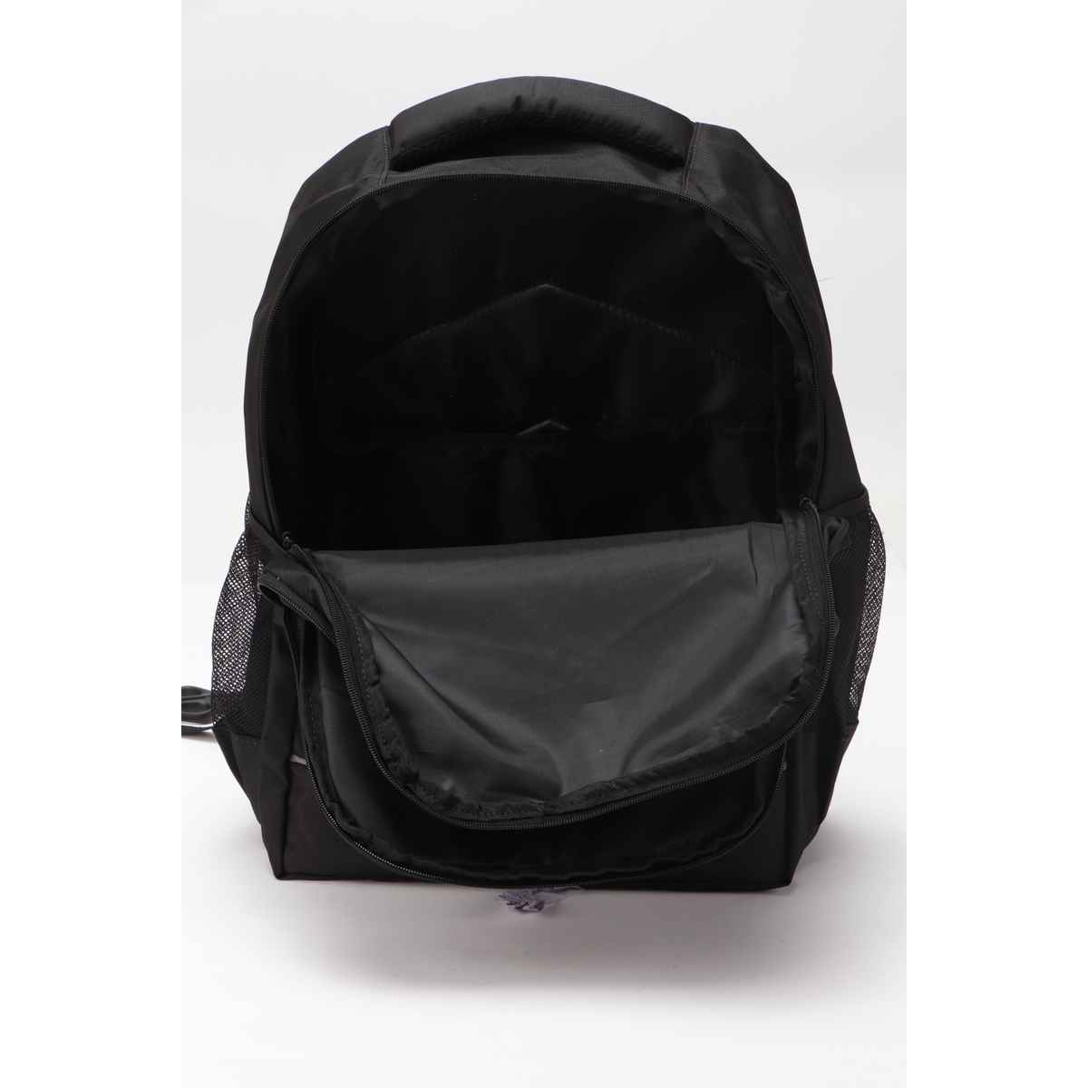Police Unisex Solid Nylon 20 L Laptop Backpack | Black - 15.6 Inches
