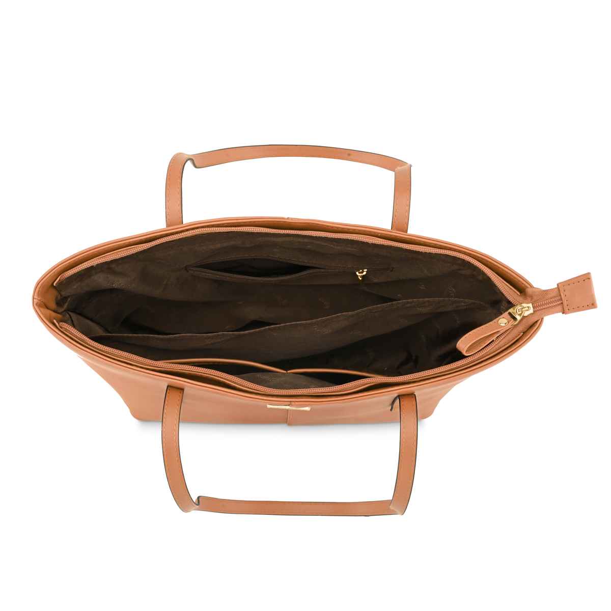 Fastrack Women's Structured Shoulder Bag | Brown