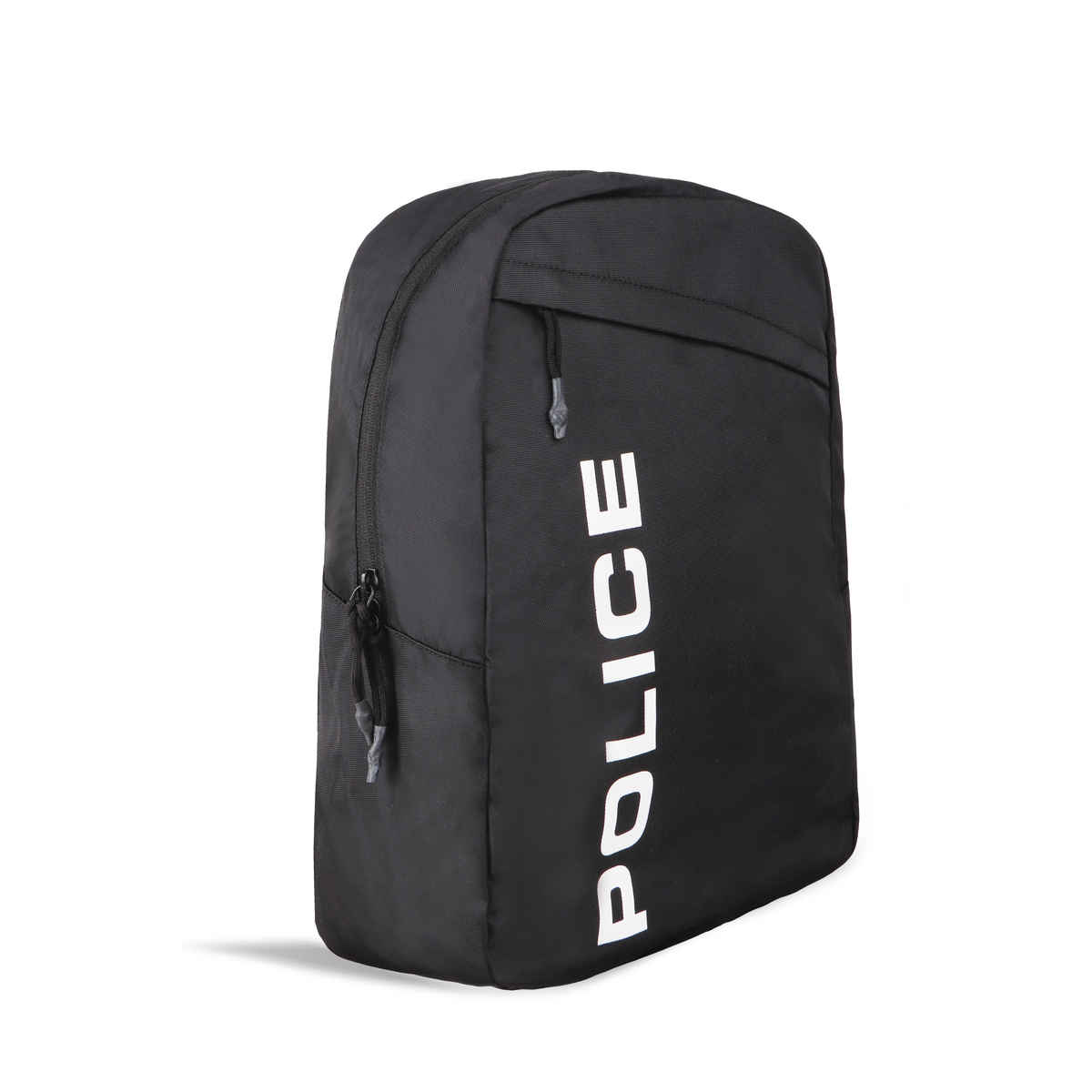 Police Unisex Solid Nylon 20 L Top Handle Laptop Backpack | Black - 15 Inches