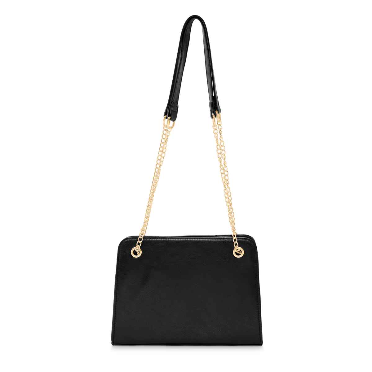 Fastrack Women's Structured Shoulder Bag | Black