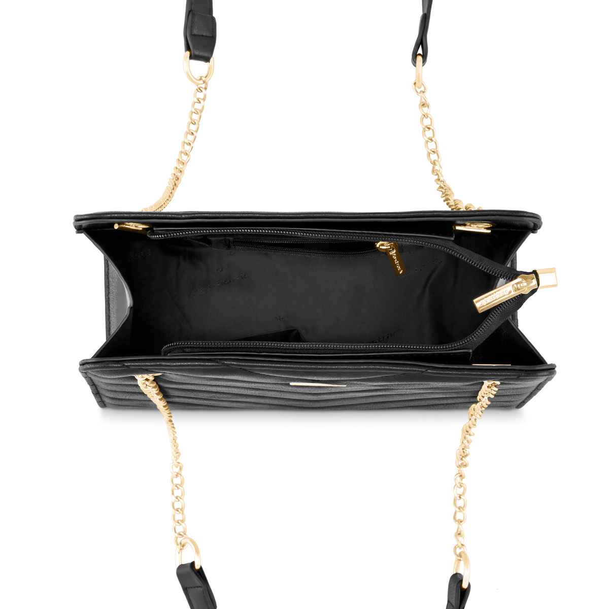 Fastrack Women's Structured Shoulder Bag | Black