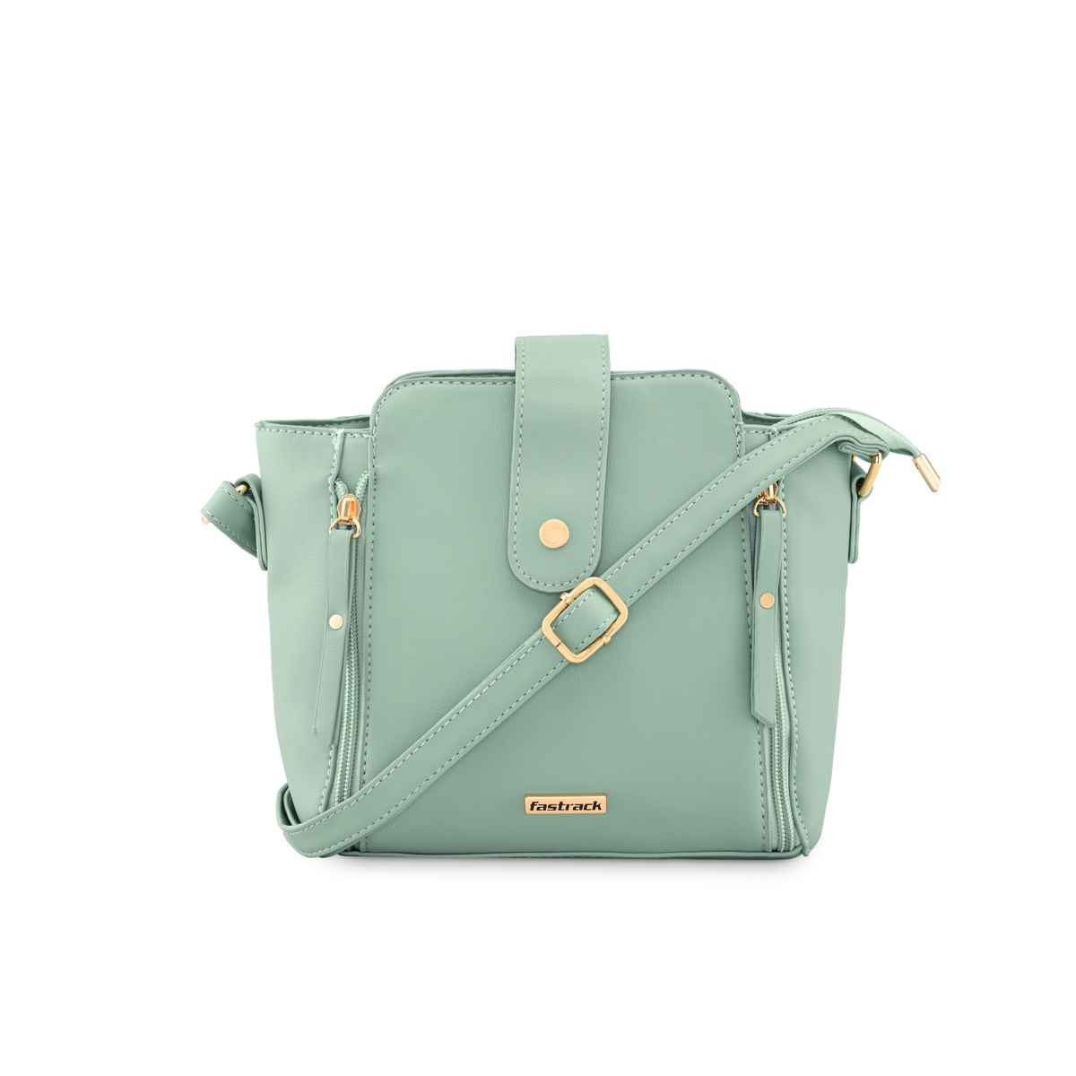 Fastrack Women's Structured Sling Bag | Turqoise