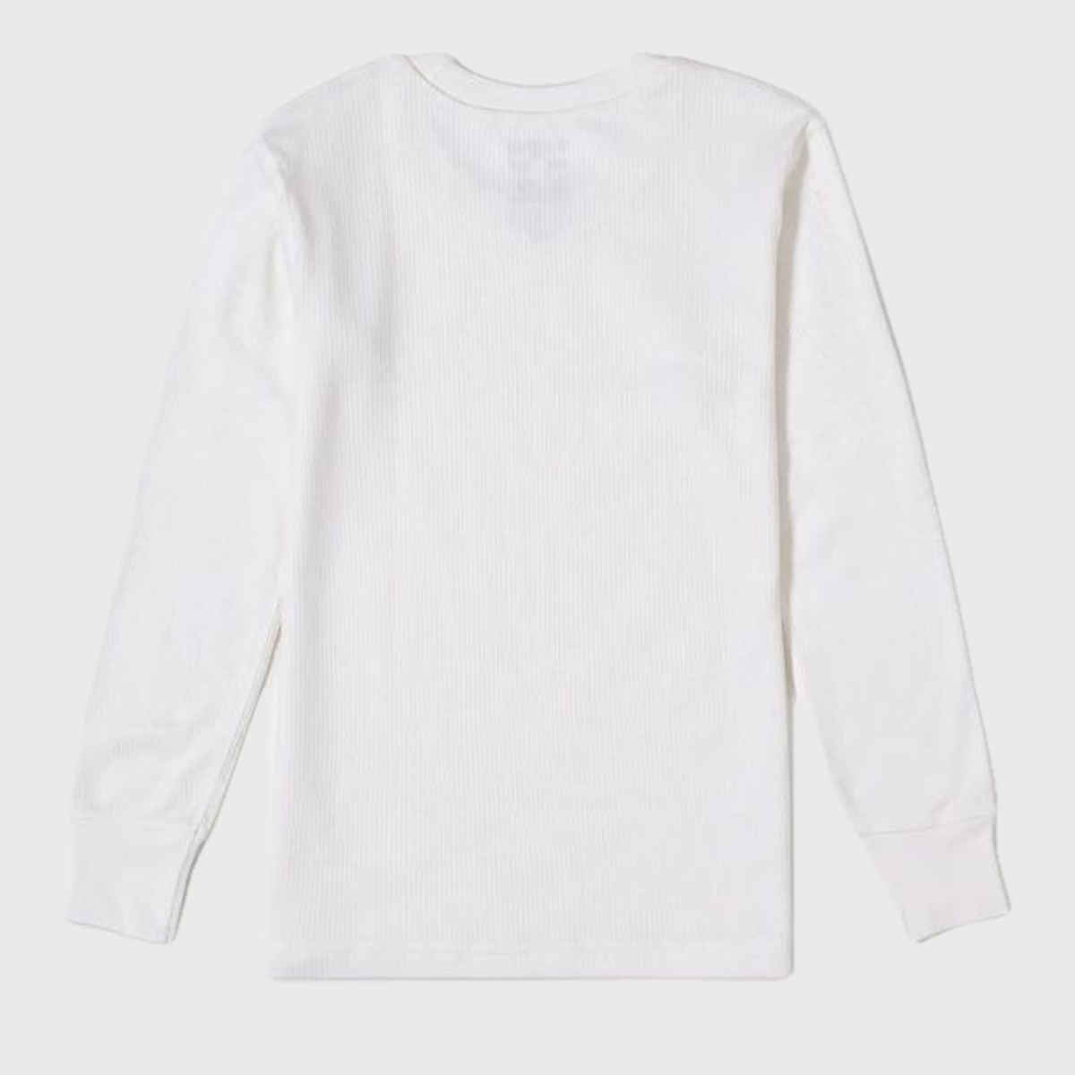 Jockey KT02 Kid's Super Combed Cotton Rich Full Sleeve Thermal Undershirt | Off White-5-6 Yr