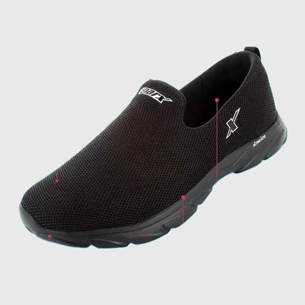 Sparx Sports Shoe SM-675 Black For Men - 8