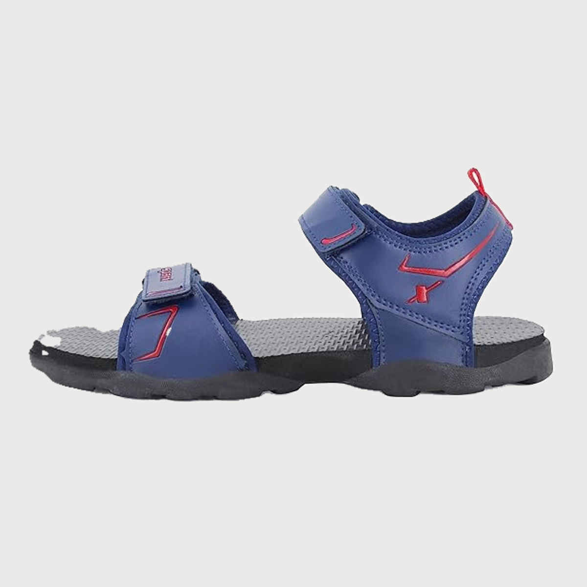 Sparx Men's Sandal SS 713 | Navy Blue and Red - UK 8