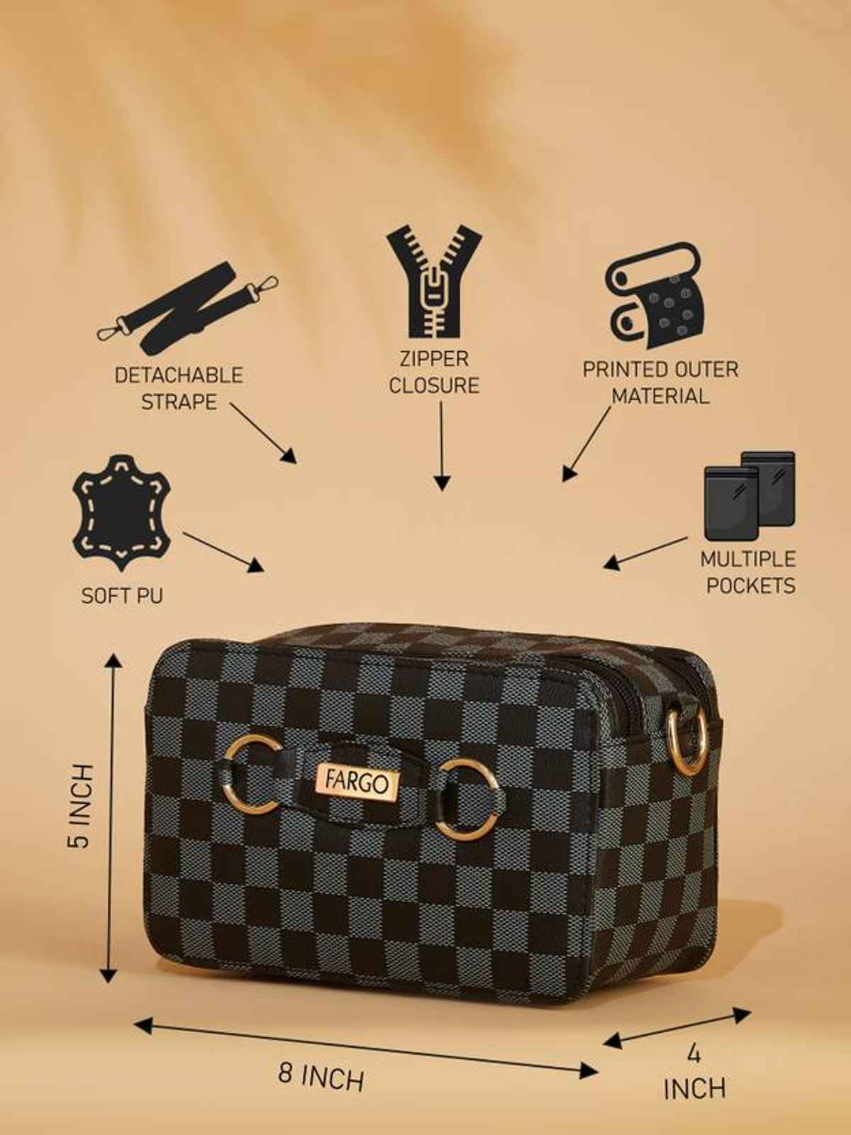 Fargo Women's Sling Bag - Black