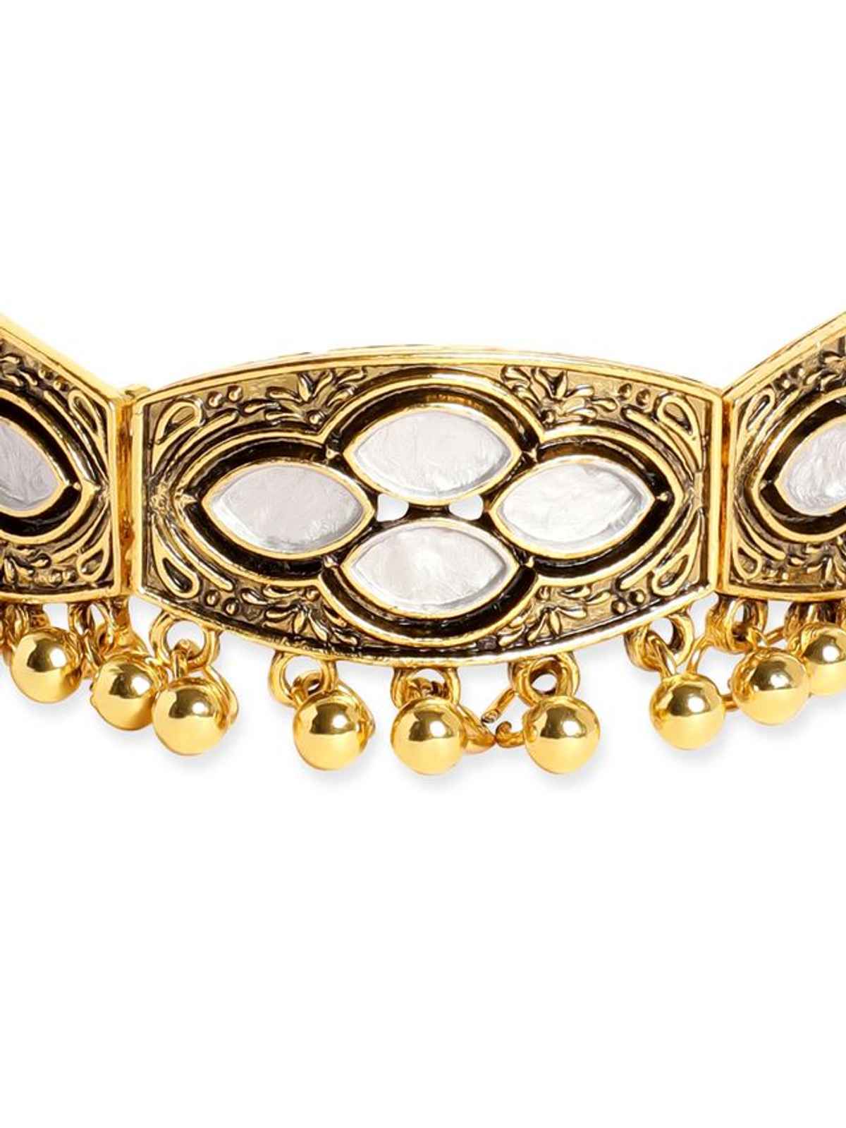 Rubans Gold Plated Bangle Style Bracelet