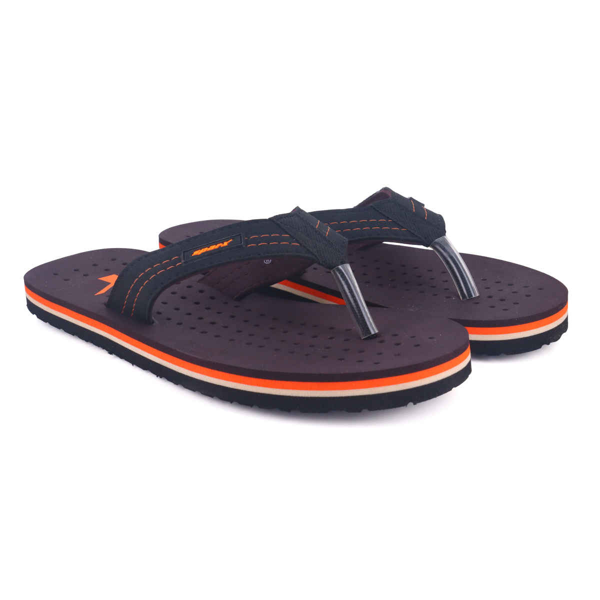 Sparx Slippers SFG-517 Black Brown For Men | 10 UK