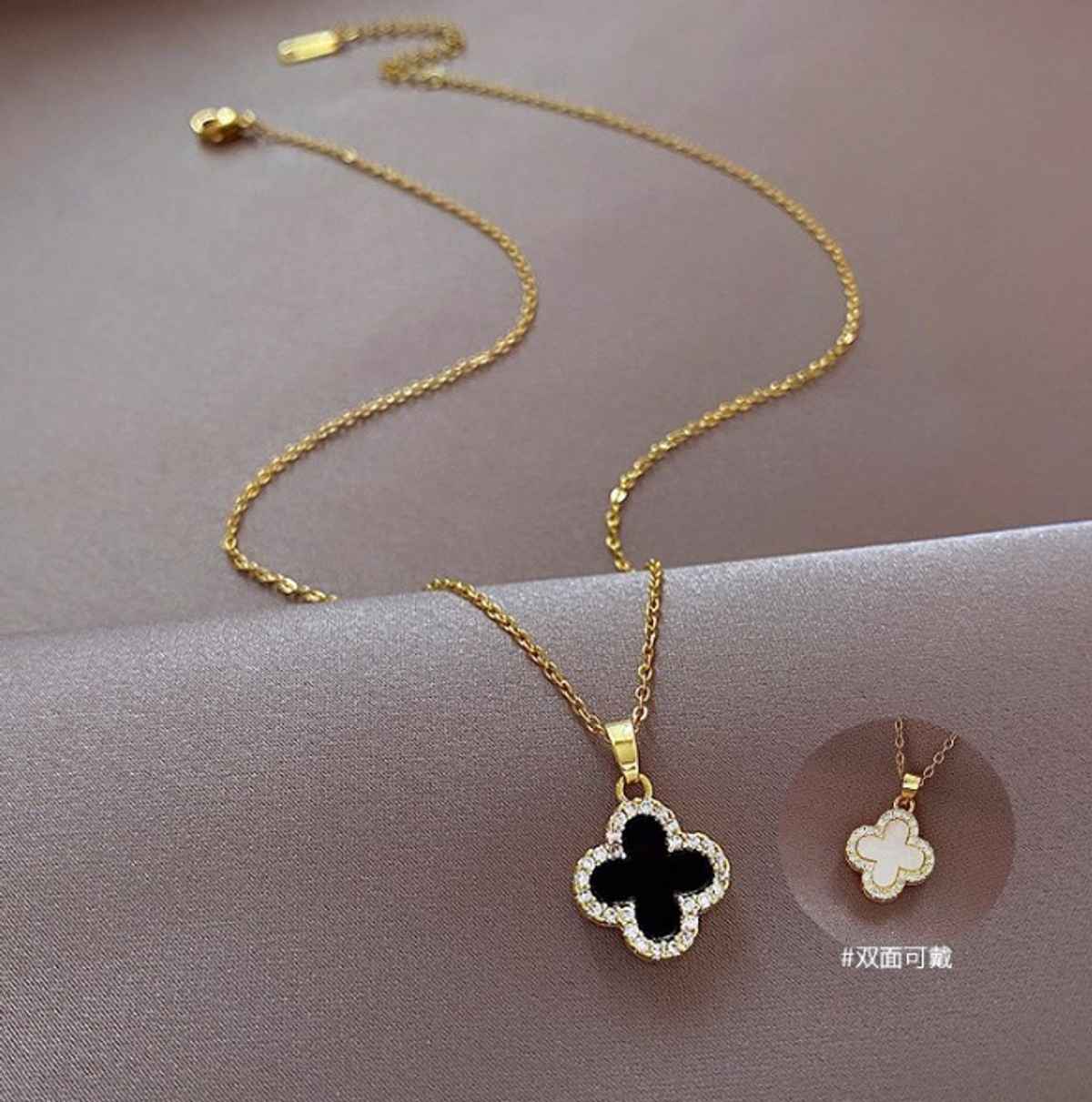 Beautynx Enchanted Clover Necklace | Gold | BNX-NK-0035
