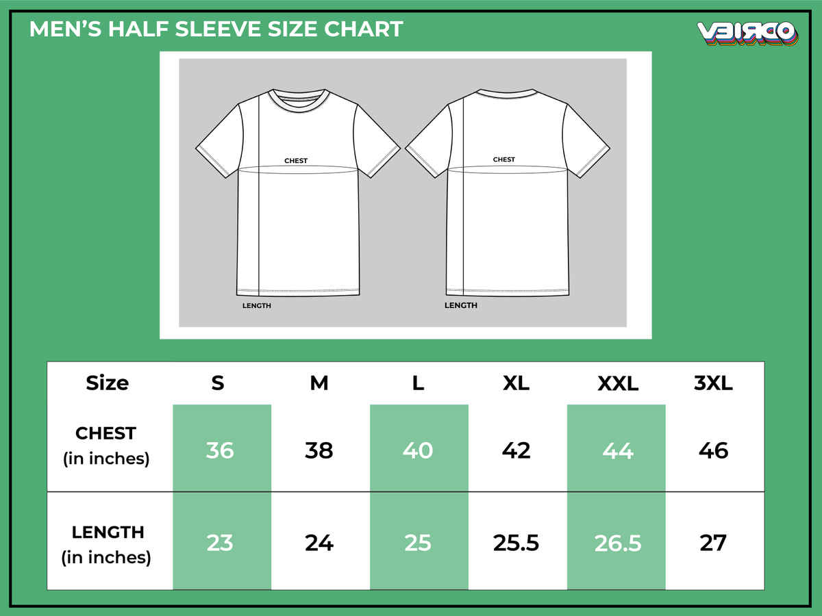 Veirdo Men's Printed Cotton Regular Fit T-Shirt | Brown - 2XL