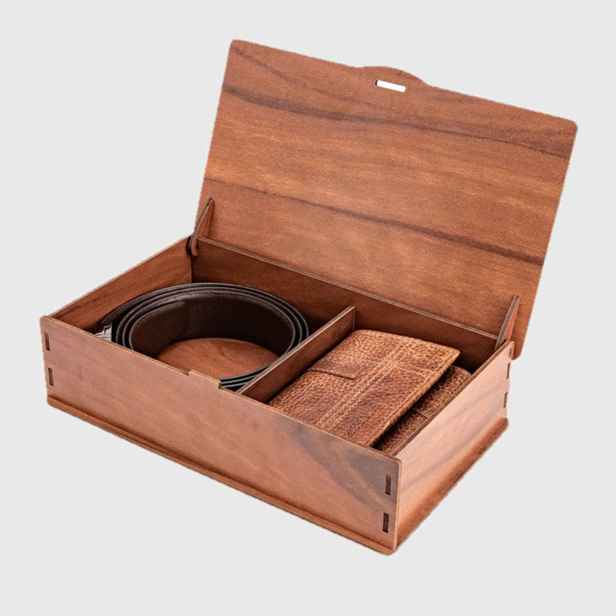 Bacca Bucci Men's Gift Set | Black and Brown - 40 Inches