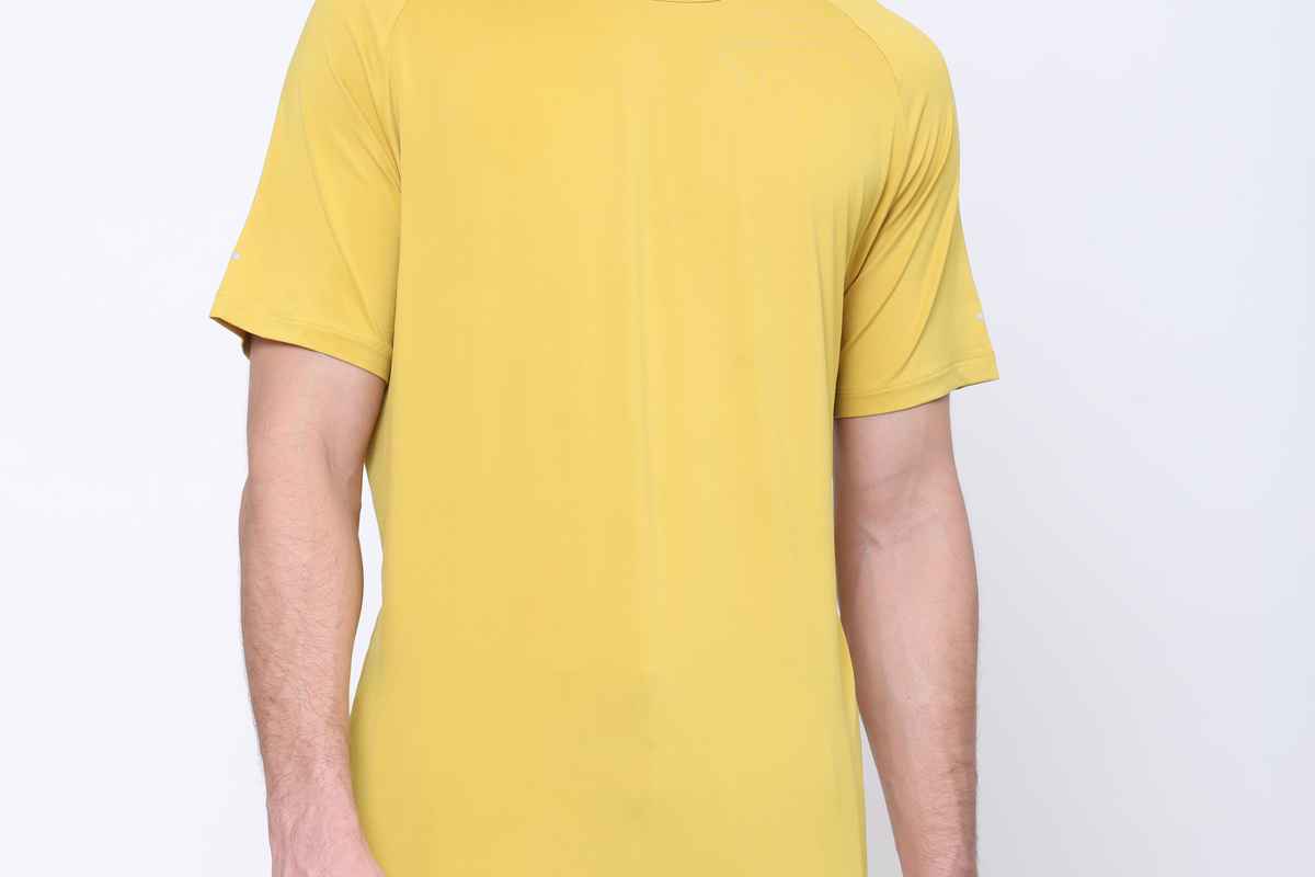 Dida Men's Dry Fit Sports T-Shirt | Comfortable and Stretchable | Antique Moss - L