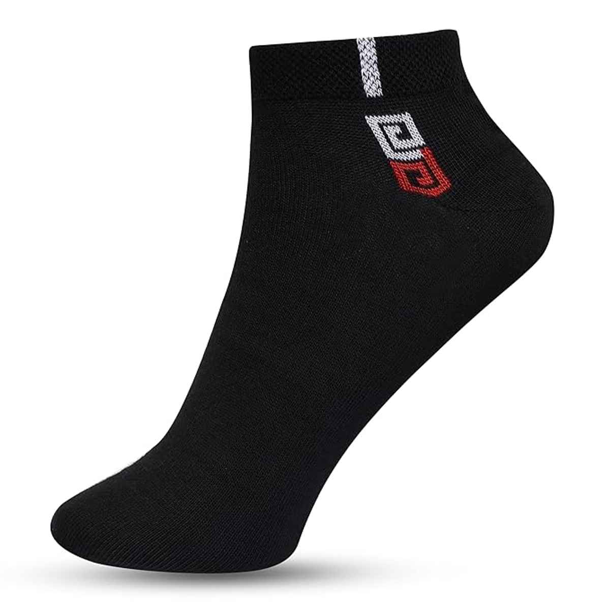 Luxrio Men's Solid Ankle Length Cotton Socks | SCK-12-5-PK-ANKL | Multicolour - Free Size