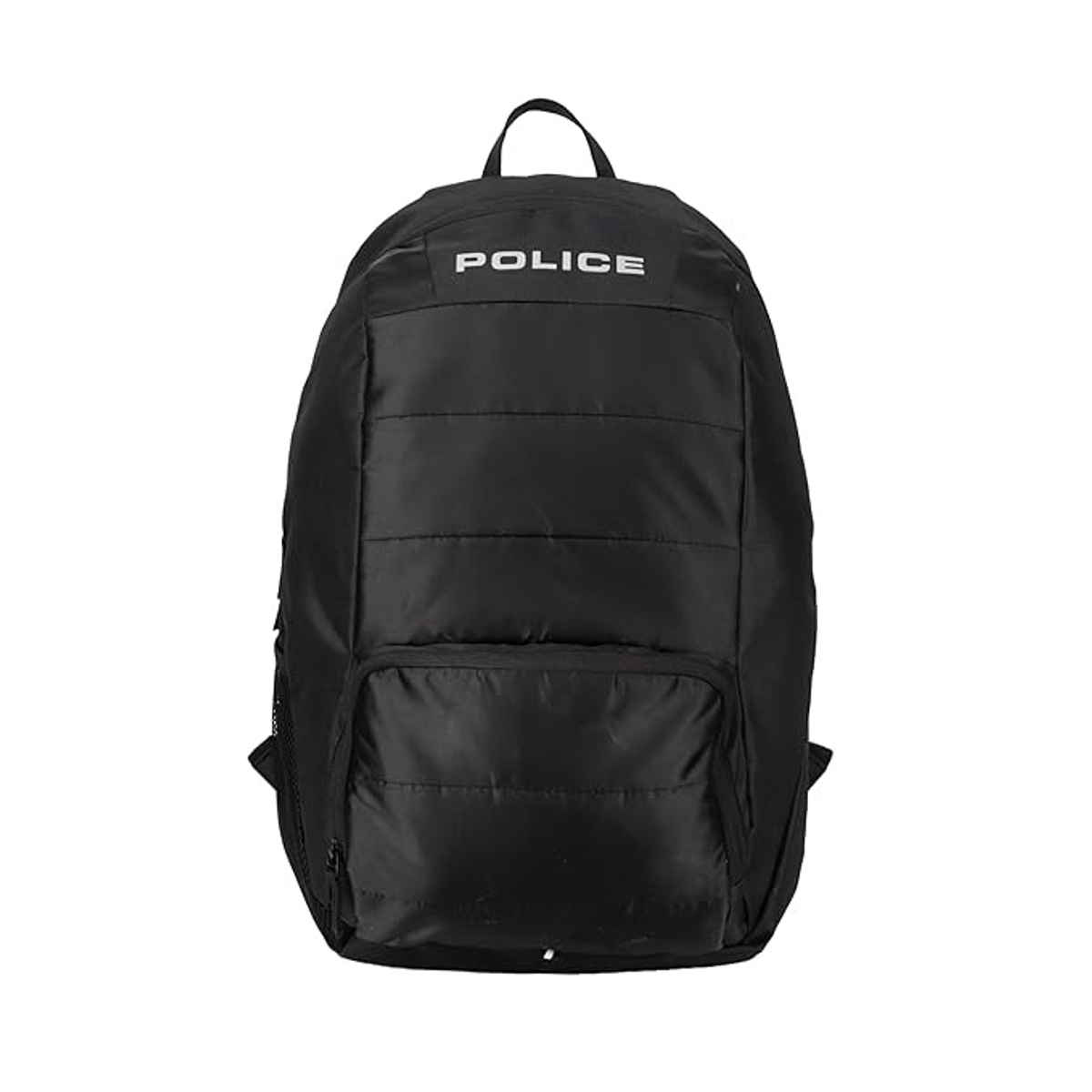 Police Unisex Solid Nylon 26 L Laptop Backpack | Black