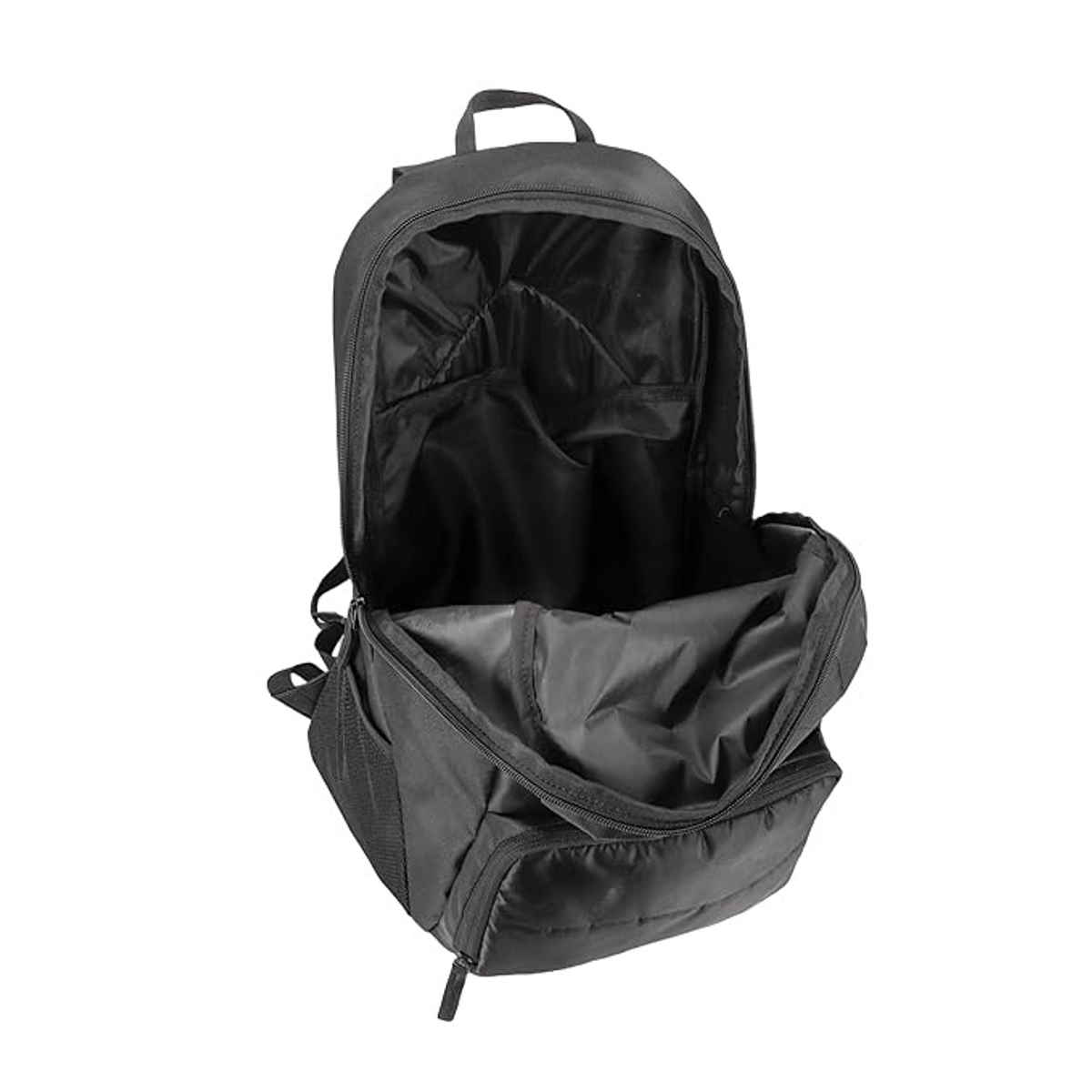 Police Unisex Solid Nylon 26 L Laptop Backpack | Black