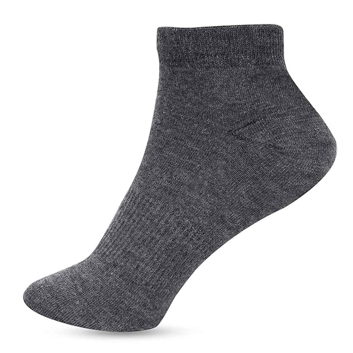 Luxrio Men's Solid Ankle Length Cotton Socks | SCK-17-5-PK-ANKL | Multicolour - Free Size