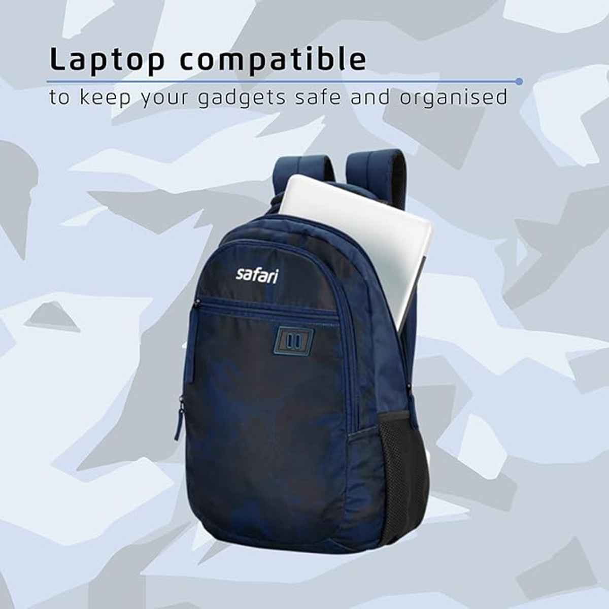 Safari Unisex Polyester 30 L Laptop Bag | Blue