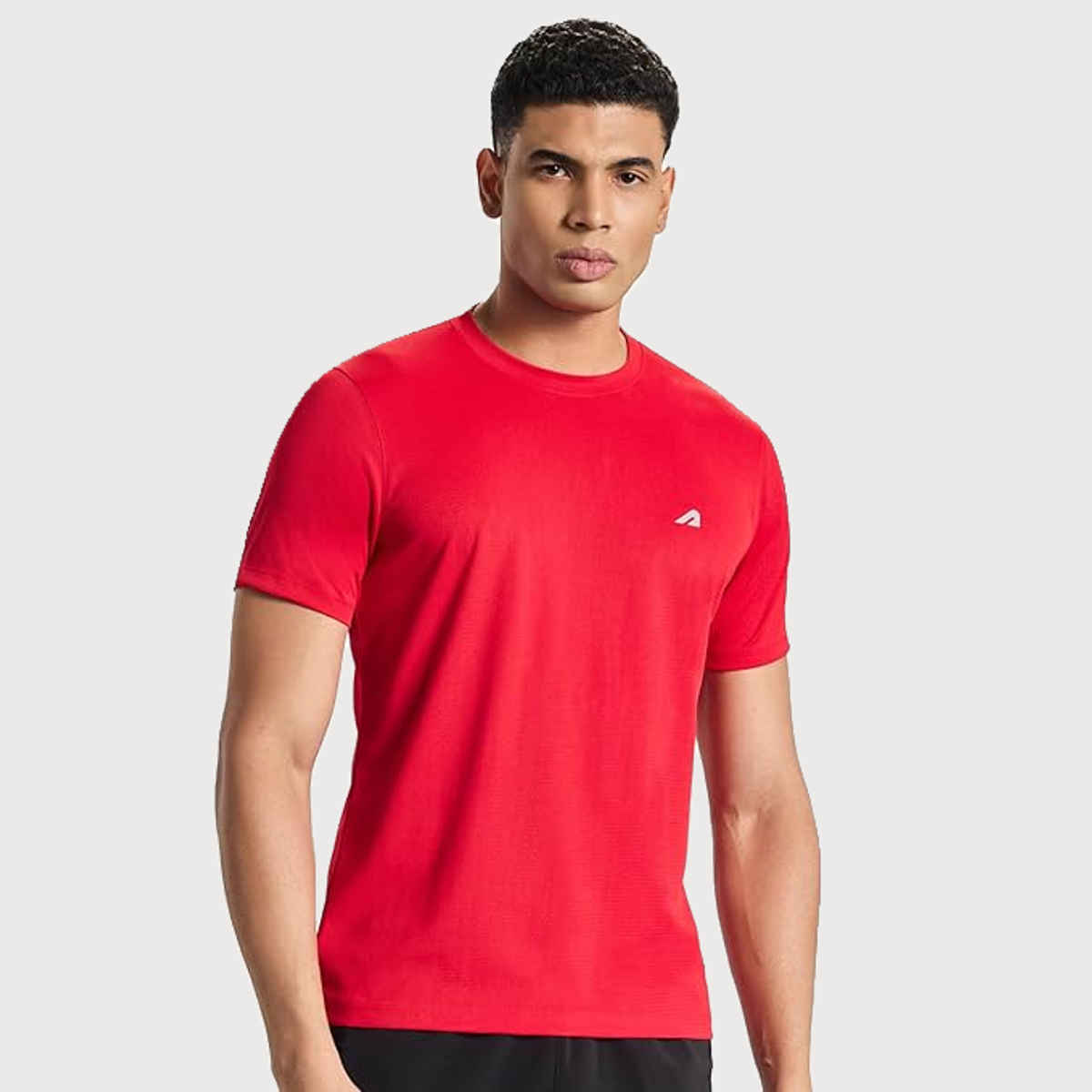Boldfit Men's GYM T-shirt Training Quick Dry Fit | Red - M