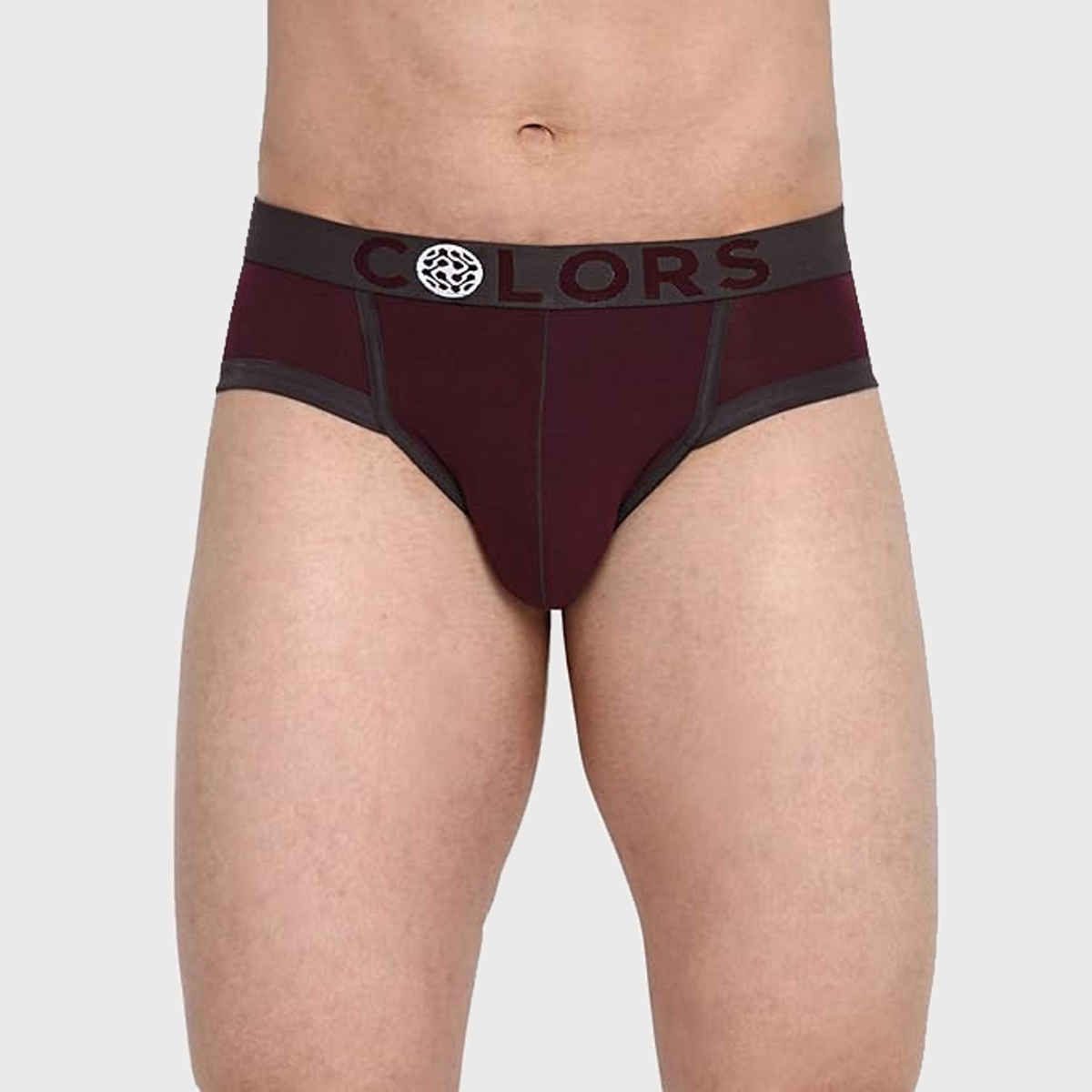 Rupa Colors Men's Mini Brief | Style 107 Wine - M | 85 cm