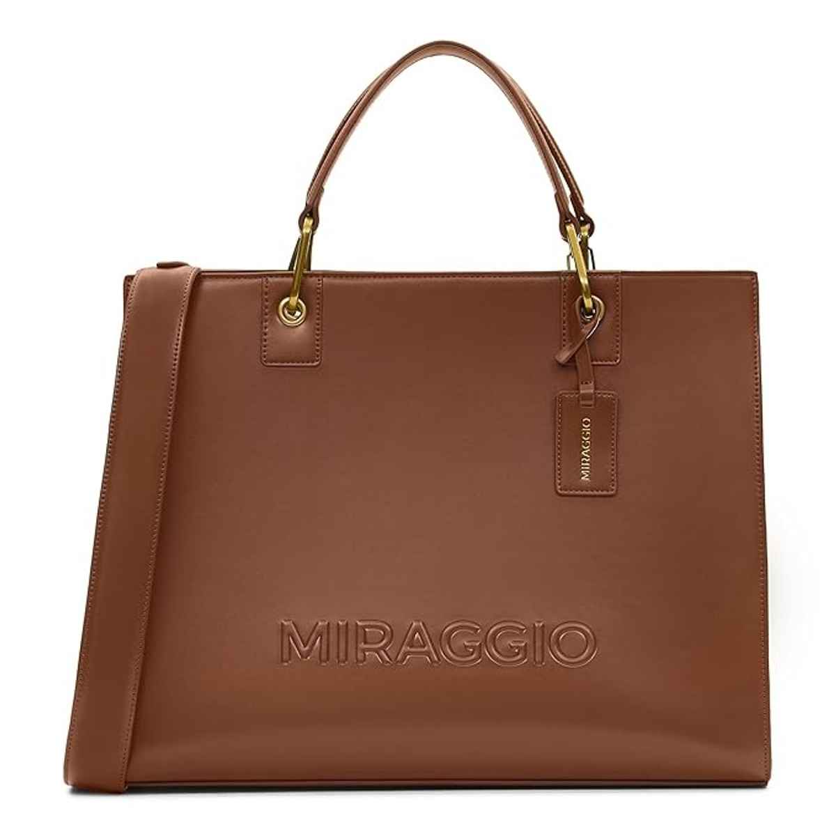 Miraggio Women's Ace Tote Bag | (MHB0051TO-BR)